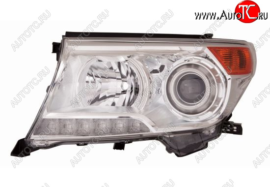 34 999 р. Левая фара (ксенон) BodyParts  Toyota Land Cruiser  200 (2012-2015) 1-ый рестайлинг  с доставкой в г. Вологда