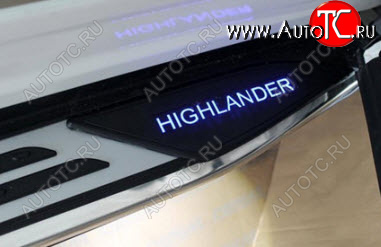 31 999 р. HIGHLANDER ПОРОГ-ПОДНОЖКА Л+П (КОМПЛЕКТ) С ПОДСВЕТ BODYPARTS tyhig12-4a0-n  с доставкой в г. Вологда