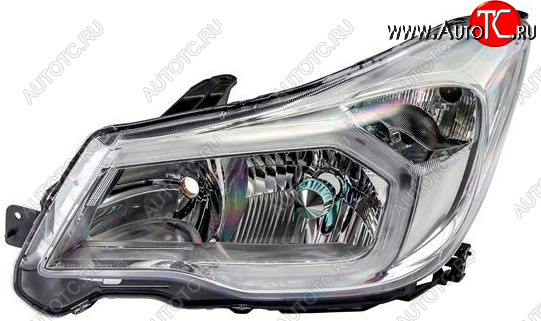 34 999 р. Левая фара (c электрокорректором) DEPO  Subaru Forester  SJ (2012-2016) дорестайлинг (ксенон)  с доставкой в г. Вологда