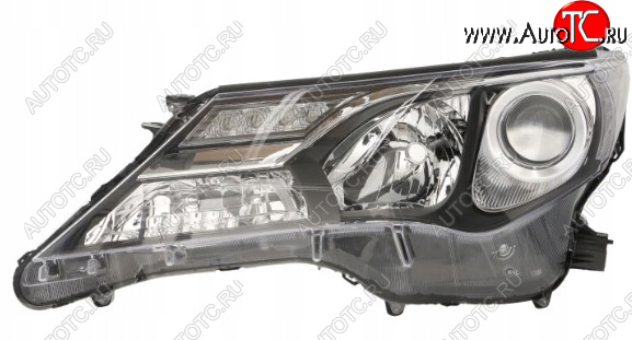 21 799 р. Левая фара (под корректор, ксенон) BodyParts  Toyota RAV4  XA40 (2012-2015) 5 дв. дорестайлинг  с доставкой в г. Вологда