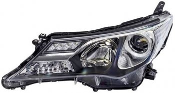 Левая фара (под корректор, диодная) DEPO Toyota RAV4  XA40 (2012-2015) 5 дв. дорестайлинг