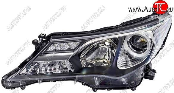 21 349 р. Левая фара (под корректор, диодная) DEPO  Toyota RAV4  XA40 (2012-2015) 5 дв. дорестайлинг  с доставкой в г. Вологда
