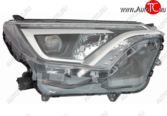 42 799 р. Правая фара (с электрокорректором, диодная) DEPO Toyota RAV4 XA40 5 дв. рестайлинг (2015-2019)  с доставкой в г. Вологда