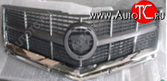 14 249 р. Решетка радиатора (пр-во Китай) BODYPARTS  Cadillac SRX (2010-2012) дорестайлинг (хром)  с доставкой в г. Вологда
