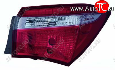 7 349 р. Правый фонарь DEPO  Toyota Corolla ( E170,  E180) (2012-2016) дорестайлинг  с доставкой в г. Вологда
