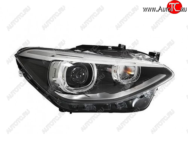 22 499 р. Правая фара (с электрокорректором, ксенон) BodyParts BMW 1 серия F20 хэтчбэк 5 дв. дорестайлинг (2012-2015)  с доставкой в г. Вологда