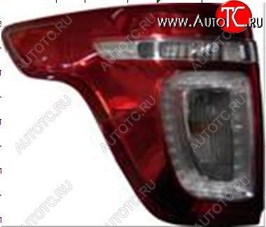 24 749 р. Левый фонарь (диодная) DEPO  Ford Explorer  U502 (2010-2016) дорестайлинг  с доставкой в г. Вологда