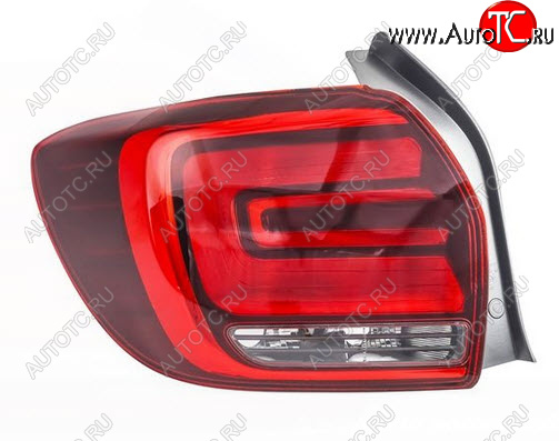 4 299 р. Левый фонарь BODYPARTS  Renault Logan  2 (2014-2018) дорестайлинг  с доставкой в г. Вологда