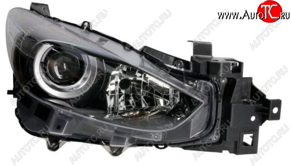15 399 р. Правая фара (c электрокорректором) DEPO  Mazda 3/Axela  BM (2016-2019) рестайлинг седан  с доставкой в г. Вологда