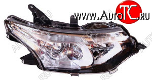 14 949 р. Правая фара (с электрокорректором, ксенон) BODYPARTS  Mitsubishi Outlander  GF (2012-2014) дорестайлинг  с доставкой в г. Вологда