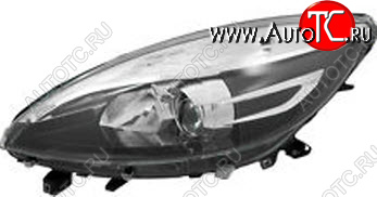 0 р. Правая фара (под корректор) DEPO Renault Scenic 3 рестайлинг (2012-2016)  с доставкой в г. Вологда