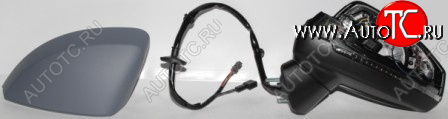 8 299 р. AUDI A3 ЗЕРКАЛО ЛЕВ ЭЛЕКТР , С ПОДОГРЕВ , УК.ПОВОР , (aspherical) , 2 РАЗЪЁМ. , 6 + 2 КОНТ , ГРУНТ (Тайвань) VIEWMAX ai0a312-450-l  с доставкой в г. Вологда
