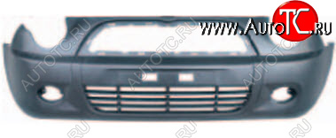 4 389 р. Передний бампер BODYPARTS  Lifan Smily  320 хэтчбэк (2010-2016) дорестайлинг (неокрашенный)  с доставкой в г. Вологда