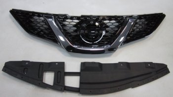 QASHQAI РЕШЕТКА РАДИАТОРА С ОТВ ПКАМЕРУ (Китай) BODYPARTS nnqas14-101