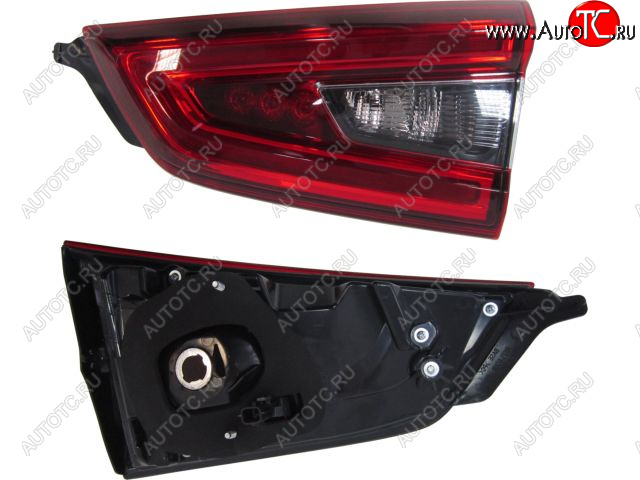 5 449 р. Правый фонарь (внутренний, диодный) BODYPARTS Nissan Qashqai 2 J11 рестайлинг (2017-2022)  с доставкой в г. Вологда