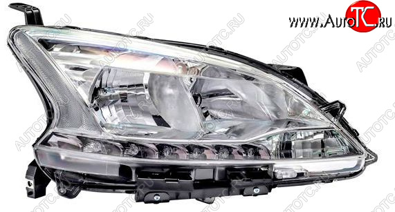 21 649 р. Правая фара (диодная) DEPO  Nissan Sentra  7 (2014-2017) B17  с доставкой в г. Вологда