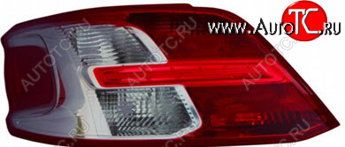 4 399 р. Левый фонарь DEPO Peugeot 301 (2012-2017)  с доставкой в г. Вологда