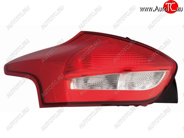 0 р. Левый фонарь DEPO  Ford Focus  3 (2014-2019) хэтчбэк рестайлинг  с доставкой в г. Вологда