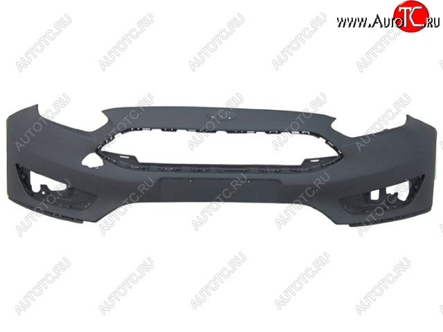 3 599 р. Передний бампер BODYPARTS  Ford Focus  3 (2014-2019) седан рестайлинг (неокрашенный)  с доставкой в г. Вологда