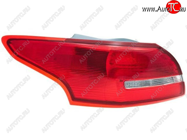 3 399 р. Левый фонарь DEPO  Ford Focus  3 (2014-2019) седан рестайлинг  с доставкой в г. Вологда