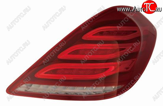 13 249 р. Правый фонарь (диодный) DEPO  Mercedes-Benz S class  W222 (2013-2017) седан гибрид дорестайлинг  с доставкой в г. Вологда