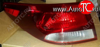2 259 р. Левый фонарь BODYPARTS  KIA Rio  4 FB (2016-2020) дорестайлинг седан  с доставкой в г. Вологда