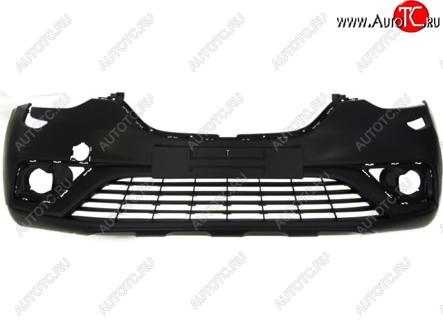 15 999 р. Бампер передний (Тайвань) BodyParts  Renault Arkana (2019-2025) (неокрашенный, с двумя отверстиями под датчик)  с доставкой в г. Вологда