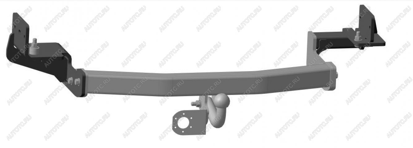 14 749 р. Фаркоп Bosal-Oris Mitsubishi Pajero Sport PB дорестайлинг (2008-2013) (стальной, шар A (F20))  с доставкой в г. Вологда
