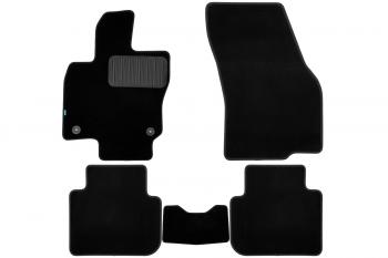 9 549 р. Коврики в салон Klever Premium JETTA VS7 2023- кросс., 5шт. (текстиль)  Джетта ВА7 Klever klever0312800322110kh  с доставкой в г. Вологда. Увеличить фотографию 1
