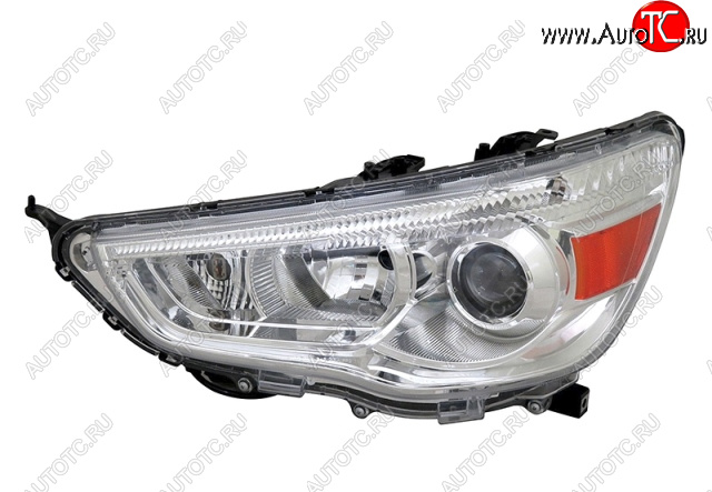 7 849 р. Левая фара (c электрокорректором) BodyParts  Mitsubishi ASX (2010-2012) дорестайлинг  с доставкой в г. Вологда