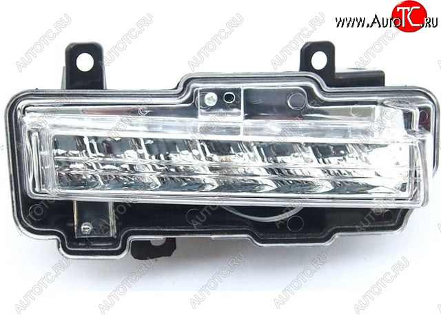 2 599 р. Правая противотуманная фара (ДХО) BODYPARTS Mitsubishi Pajero 4 V90 2-ой рестайлинг (2014-2020)  с доставкой в г. Вологда