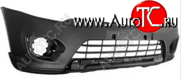 10 199 р. Передний бампер BodyParts  Mitsubishi Pajero Sport  PB (2013-2017) рестайлинг (неокрашенный)  с доставкой в г. Вологда