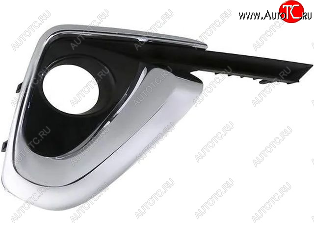 1 859 р. Правая вставка под ПТФ BodyParts Toyota Fortuner AN160 (2015-2020) дорестайлинг (молдинг хром) с доставкой в г. Вологда Увеличить фотографию 1 1 859 р. Правая вставка под ПТФ BodyParts Toyota Fortuner AN160 (2015-2020) дорестайлинг (молдинг хром) с доставкой в г. Вологда