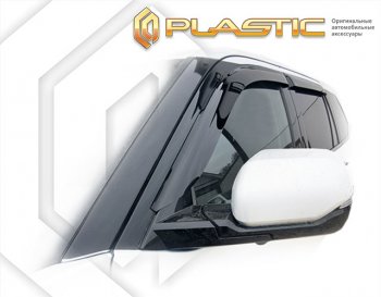 2 159 р. Дефлектора окон CA-Plastic  Toyota Sequoia  XK80 (2022-2025) (серия Сlassic полупрозрачный)  с доставкой в г. Вологда. Увеличить фотографию 2