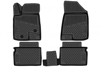 Коврики 3D в салон Element Changan UNI-L 1 (2024-2025) (черные)
