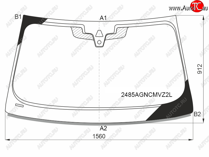 10 249 р. Стекло лобовое (Камера Датчик дождя Молдинг) BMW 5-Series 20-  M5 17-20 FUYAO 2485AGNCMVZ2L  с доставкой в г. Вологда