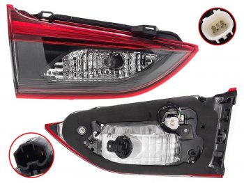 9 549 р. Фонарь в крышку багажника MAZDA 6ATENZA 15-17 LH LED 4D TYC 17-5600-00-1N  с доставкой в г. Вологда. Увеличить фотографию 2