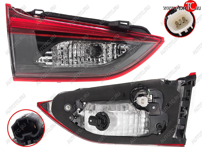 9 549 р. Фонарь в крышку багажника MAZDA 6ATENZA 15-17 LH LED 4D TYC 17-5600-00-1N  с доставкой в г. Вологда