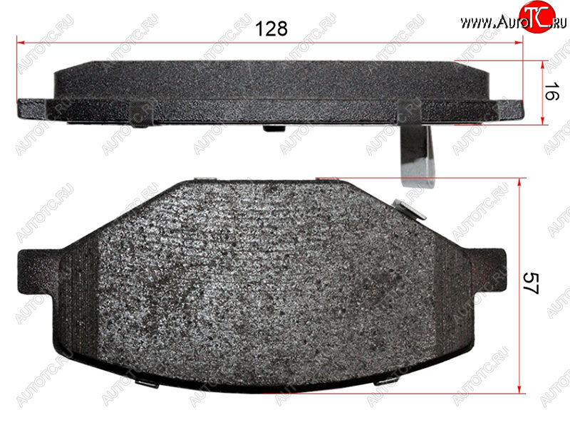1 159 р. Колодки тормозные перед FL-FR SAT Geely Coolray SX11 рестайлинг (2023-2025)  с доставкой в г. Вологда
