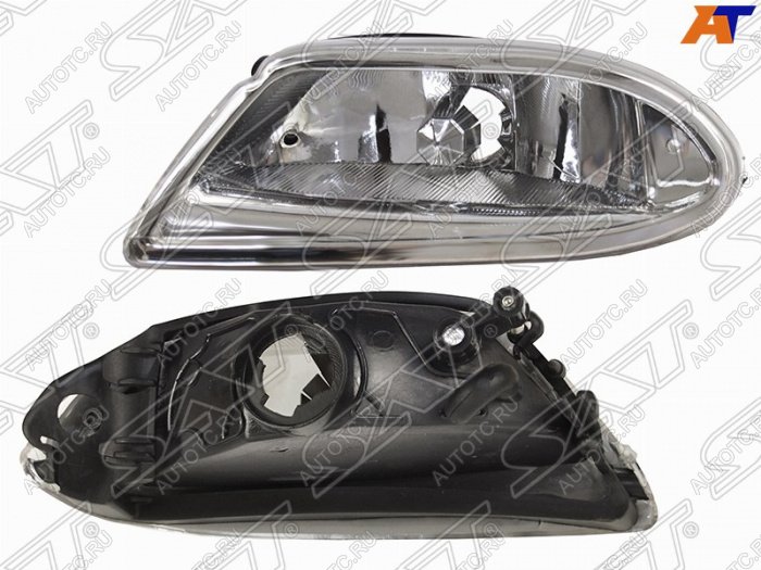 1 849 р. Левая противотуманная фара SAT  Mercedes-Benz ML class  W163 (2001-2005) рестайлинг  с доставкой в г. Вологда