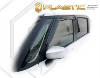1 999 р. Дефлектора окон CA-Plastic  Suzuki Solio  MA37S,MA47S,MA27S (2020-2025) хэтчбэк 5 дв. (серия Сlassic полупрозрачный)  с доставкой в г. Вологда. Увеличить фотографию 2