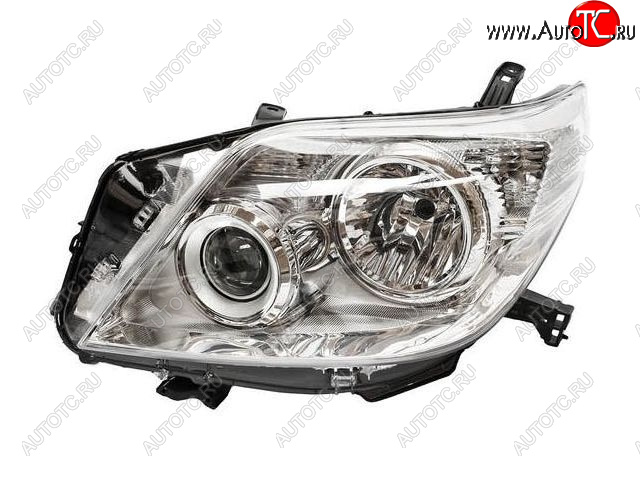 0 р. Левая фара (под корректор) CHINA  Toyota Land Cruiser Prado  J150 (2009-2013) дорестайлинг  с доставкой в г. Вологда