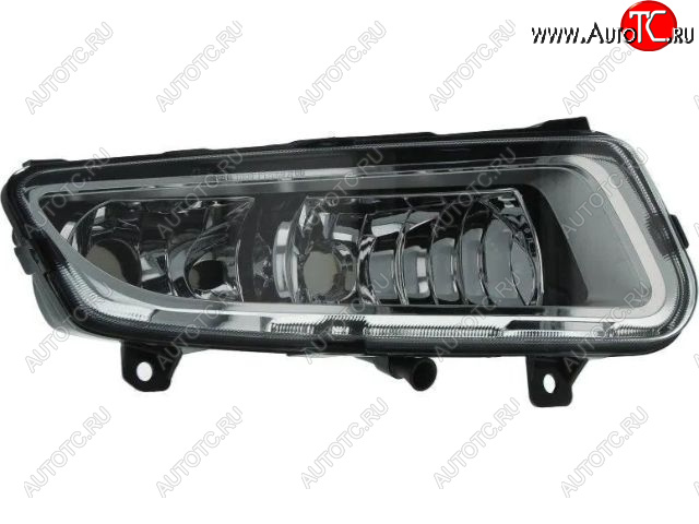 0 р. Правая противотуманная фара (ДХО) CHINA Volkswagen Polo 5 хэтчбек дорестайлинг (2009-2015)  с доставкой в г. Вологда