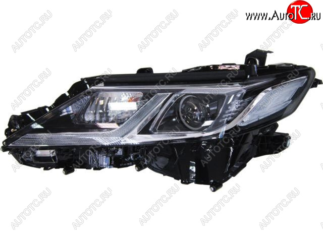 0 р. Левая фара CHINA Toyota Camry XV70 дорестайлинг (2017-2021)  с доставкой в г. Вологда