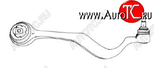 3 199 р. E60 РЫЧАГ ПЕРЕДН ПОДВЕСКИ ПРАВ ВЕРХН (Тайвань) BodyParts bme6002-810-r  с доставкой в г. Вологда