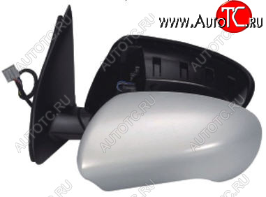 5 599 р. QASHQAI ЗЕРКАЛО ЛЕВ ЭЛЕКТР С ПОДОГРЕВ (convex) (Тайвань) ГРУНТ BodyParts nnqas07-450x-l  с доставкой в г. Вологда