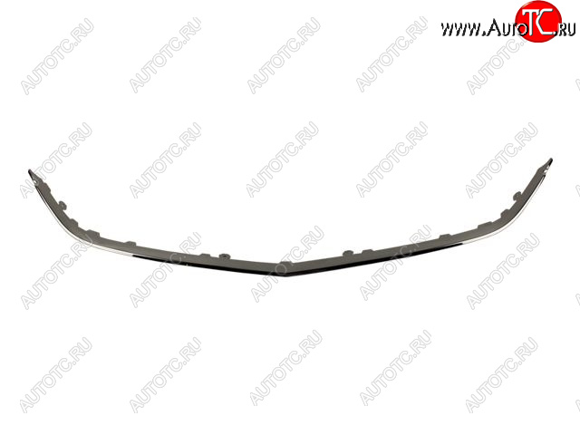 2 499 р. Молдинг решетки радиатора (пр-во Италия) BodyParts  Opel Astra  J (2012-2015) седан рестайлинг (хром)  с доставкой в г. Вологда