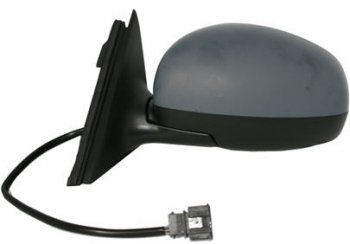 Боковое левое зеркало (электрическое, с подогревом) BodyParts Skoda Fabia  Mk2 (2007-2010) хэтчбэк дорестайлинг