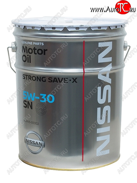 19 999 р. Масло моторное NISSAN 5W-30 SN STRONG SAVE X 20л NISSAN KLAN5-05302  с доставкой в г. Вологда