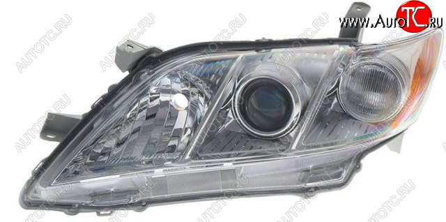 0 р. Левая фара CHINA Toyota Camry XV40 дорестайлинг (2006-2008)  с доставкой в г. Вологда